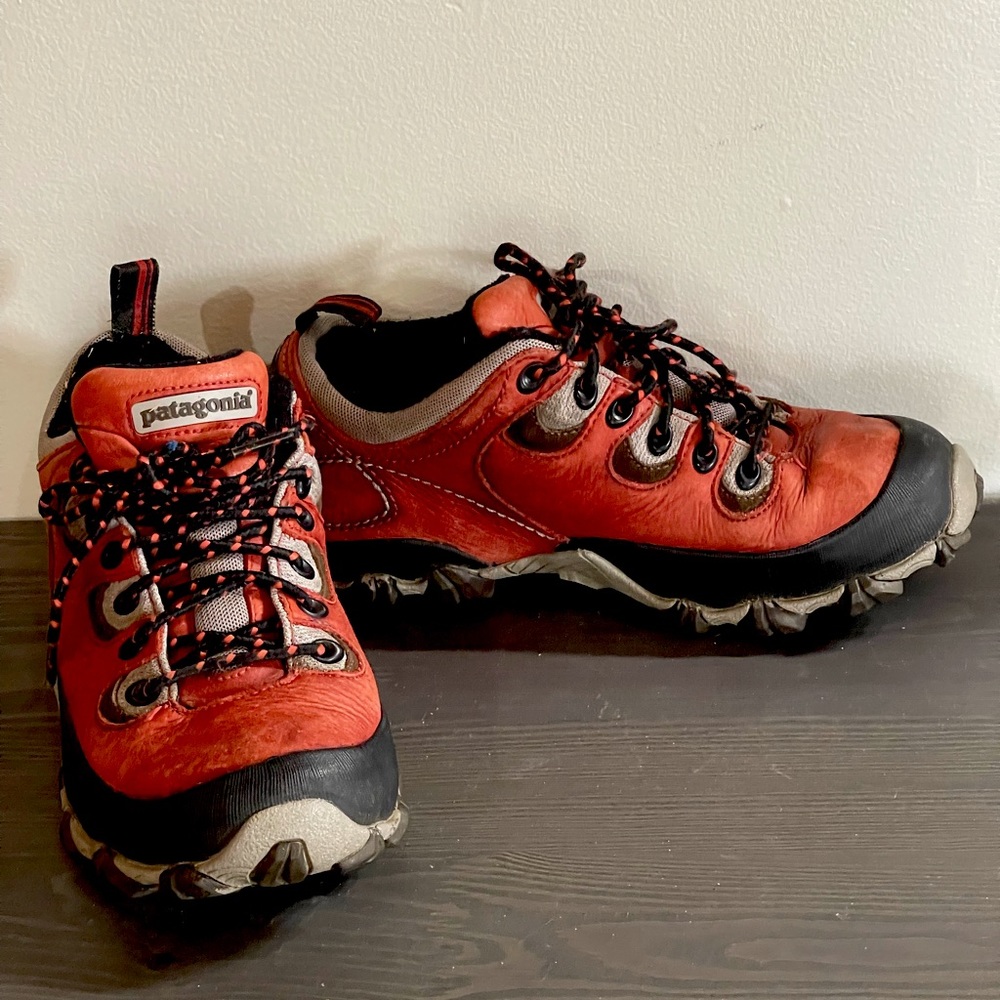 Patagonia Drifter A/C women’s waterproof hiking boot.